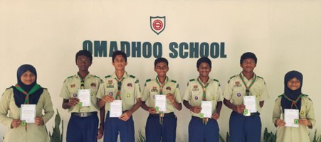 Seven Students Achieved Their Scout Standard Badge
